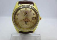 VINTAGE RADO GREENHORSE DATE GOLDPLATED AUTOMATIC MENS WATCH