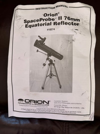 Orion telescope