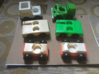 Vintage fisher price little people vehicles