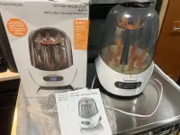 baby brezza bottle sterilizer used for less then one month