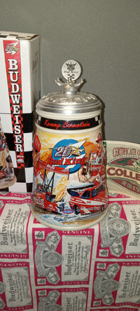 BUDWEISER NHRA KENNY BERNSTEIN 300 MPH DRAGSTER STEIN ITEM S46