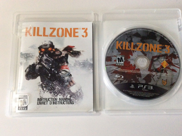 Killzone 3 PS 3 PlayStation game  in Sony Playstation 3 in Calgary - Image 3