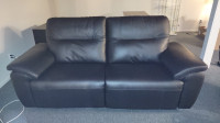 Sofa en cuir inclinable Elran tout électrique