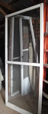 Large old windows and doors, a lot of them