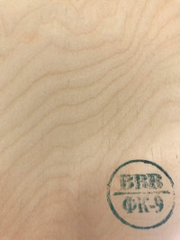 Baltic Birch plywood B/BB cabinet grade 5'x5'x1/8"