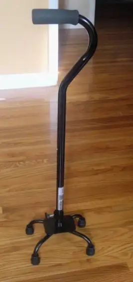 Drive Quad Cane like new used briefly for a week Drive Medical | RTL10310 • Four legs provide more s...