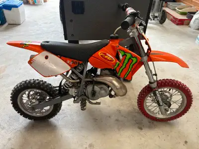 2005 KTM SX50 2 stroke Race Bike. Engine Runs Perfect, the cutest, Quickest little bike Ever. all wo...