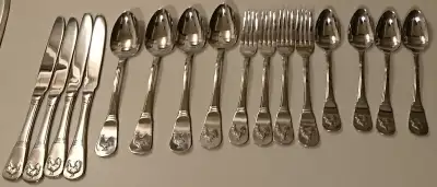 Cuisinart Elite 16 piece Flatware Set French Rooster Collection, View more