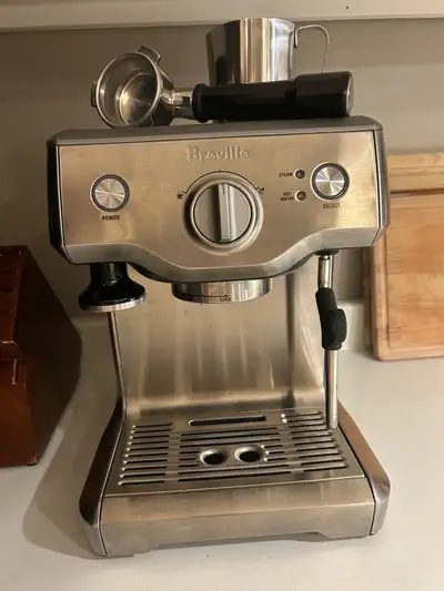 Breville Duo Temp Pro Espresso Machine and Extra Accessories, View more