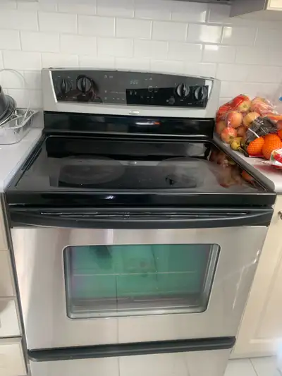 whirlpool electri stove , View more