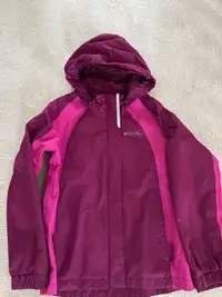 Girls size 12-13 Mountain Warehouse rain jacket 