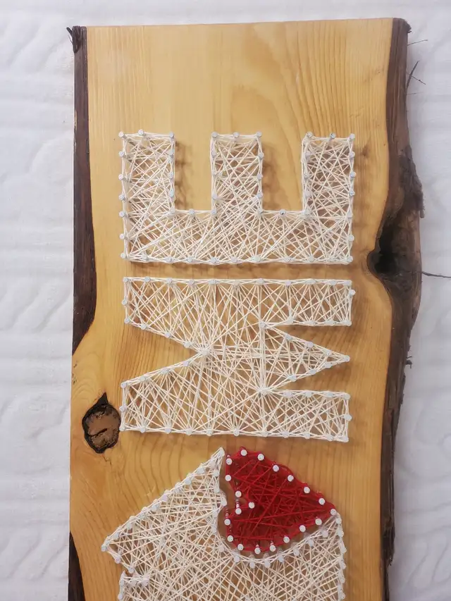 Beautiful Live Wood Edges - "HOME" Sign - $30, in Orleans ON in Other in Ottawa - Image 5