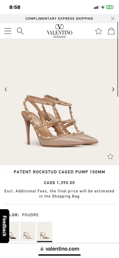 PATENT ROCKSTUD CAGED PUMP 100MM, View more