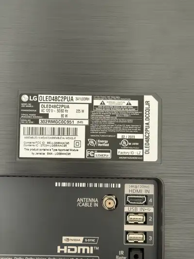 LG C2 Series 48-Inch Class OLED evo Smart TV OLED48C2PUA, 2022 -, View more