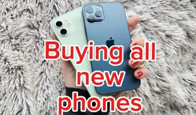 **BUYING** Upgrades - old - used - damaged iPhone and Samsung , View more