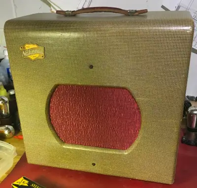 1957 National/Valco guitar amp, View more