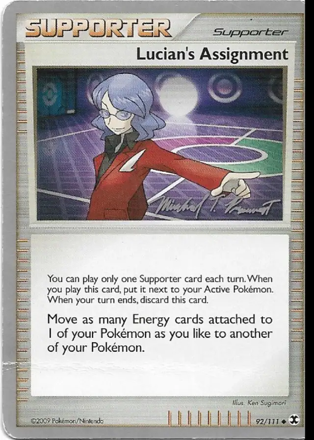 Pokemon Lucians Assignment 92/111 World Championships 2010 Deck