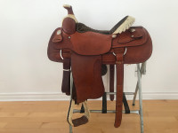 Billy Cook roping saddle 