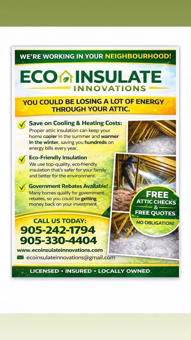 Attic Insulation For Sale
