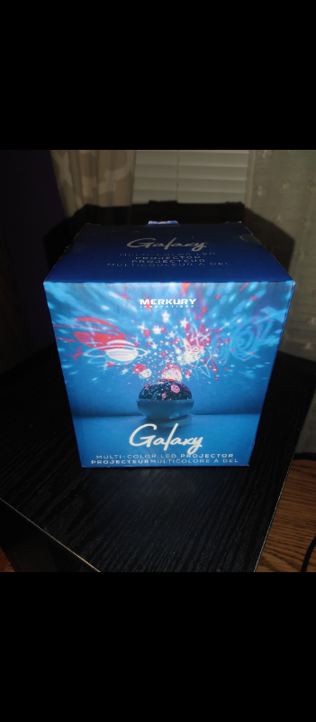 GALAXY - MULTI COLOR LED PROJECTOR - BRAND NEW IN BOX, View more
