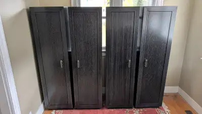 Ralph Lauren Modular Cabinets / Storage Towers (Set of 4), View more