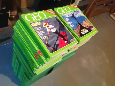 Collection de revues Géo, View more