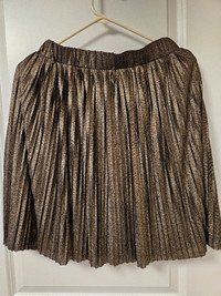 Gold/Black mix skirt