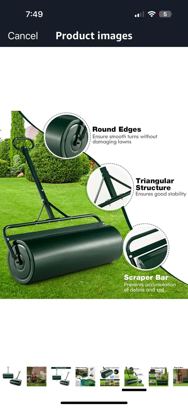 Lawn roller (brand new)63234578220547121