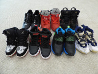 Used Kids Shoes - Jordan, Team Hustle , Nike AF1, Zion, Adidas