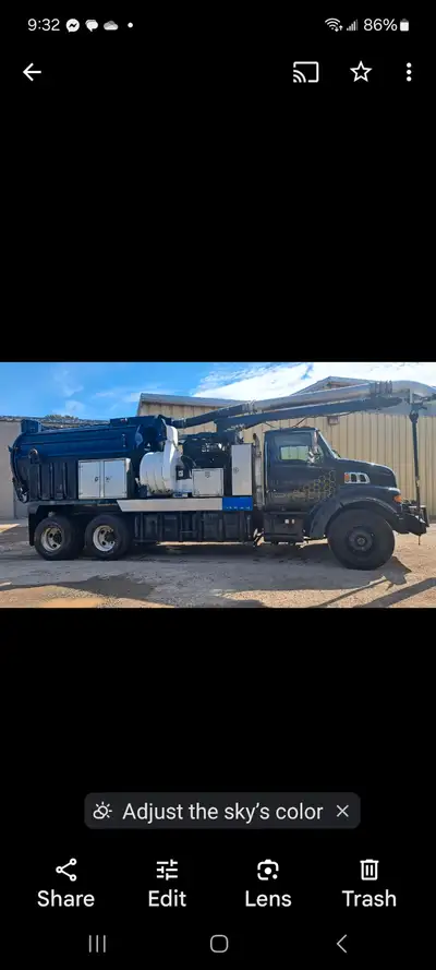 Selling my opereator owned vac truck had it for years great easy teuck to work with 12 yard tank . B...