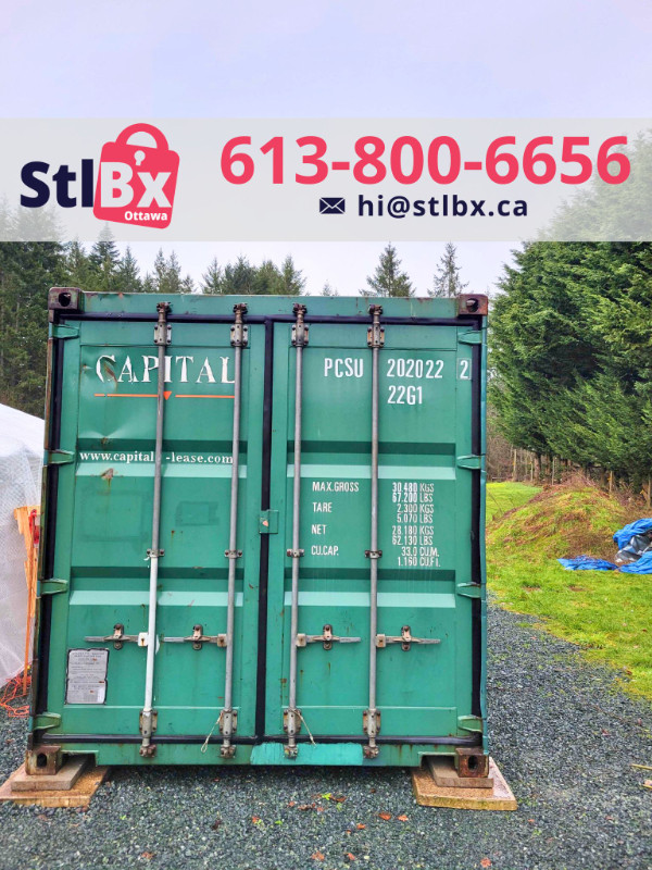 USED 20ft Regular Height Storage Container in OTTAWA - Sale!!!!! in Other in Ottawa - Image 4