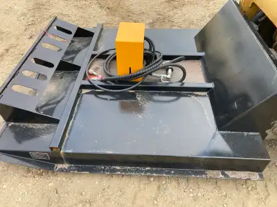 New unused 60” skidsteer brush cutter attachment