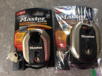 Master Heavy Duty Storage Locker / Shed Lock with 2 Keys