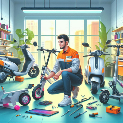 Professional E-Bike & Scooter Refurbishing Service, View more
