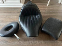 Corbin Motorcycle Seat, Back Seat and Rider Backrest