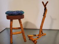 Guitar stool and stand-Handmade