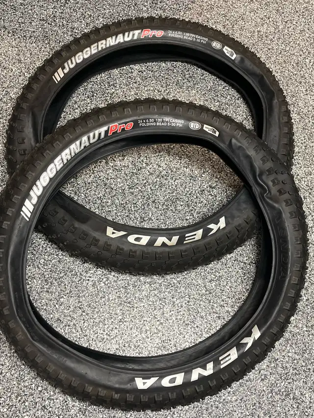 Fat Bike Tires 26x4.5 Kenda Juggernaut Pro628632690371861212