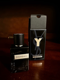 YSL Y Fragrance open box 