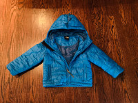  Toddler Puffer Jacket with Dino Hood - 2T