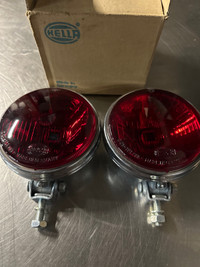  Hella red trailer lights stainless steel