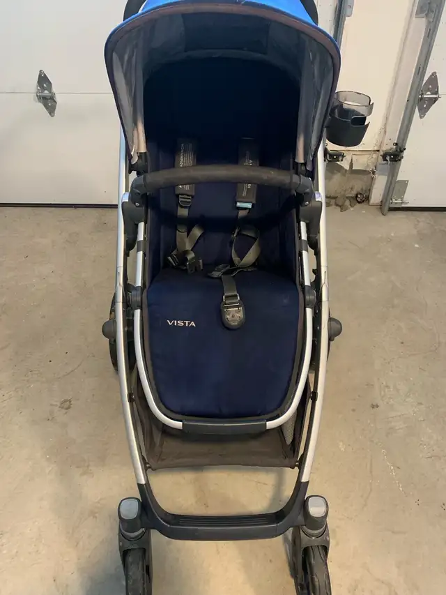 UPPAbaby Vista Stroller Set w/Travel Bag, Cup Holder, Ride Board in Strollers, Carriers & Car Seats in Mississauga / Peel Region - Image 5