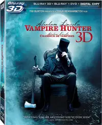 Vampire Hunter [Blu-ray 3D + Blu-ray + DVD + Digital Copy] NEW