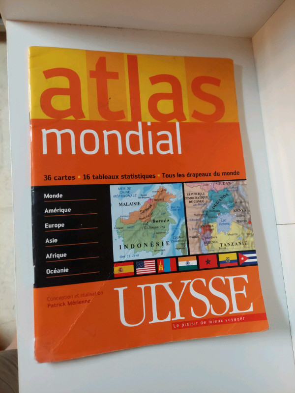 Atlas mondial ulysse dans Manuels  à Longueuil/Rive Sud