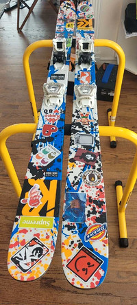 K2 poacher 170cm ski with maker grinffon 13 bindings and boots