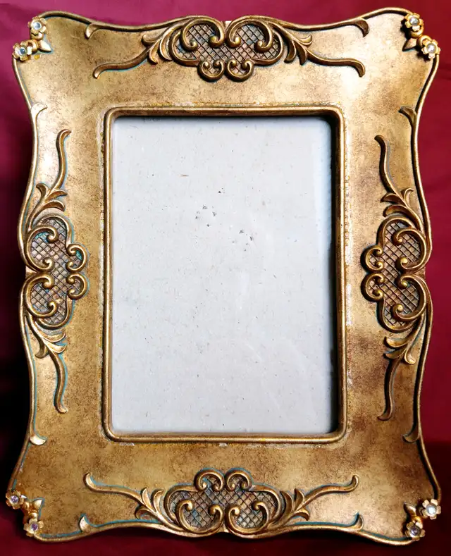 Ornate Gold Decorative Picture Frame