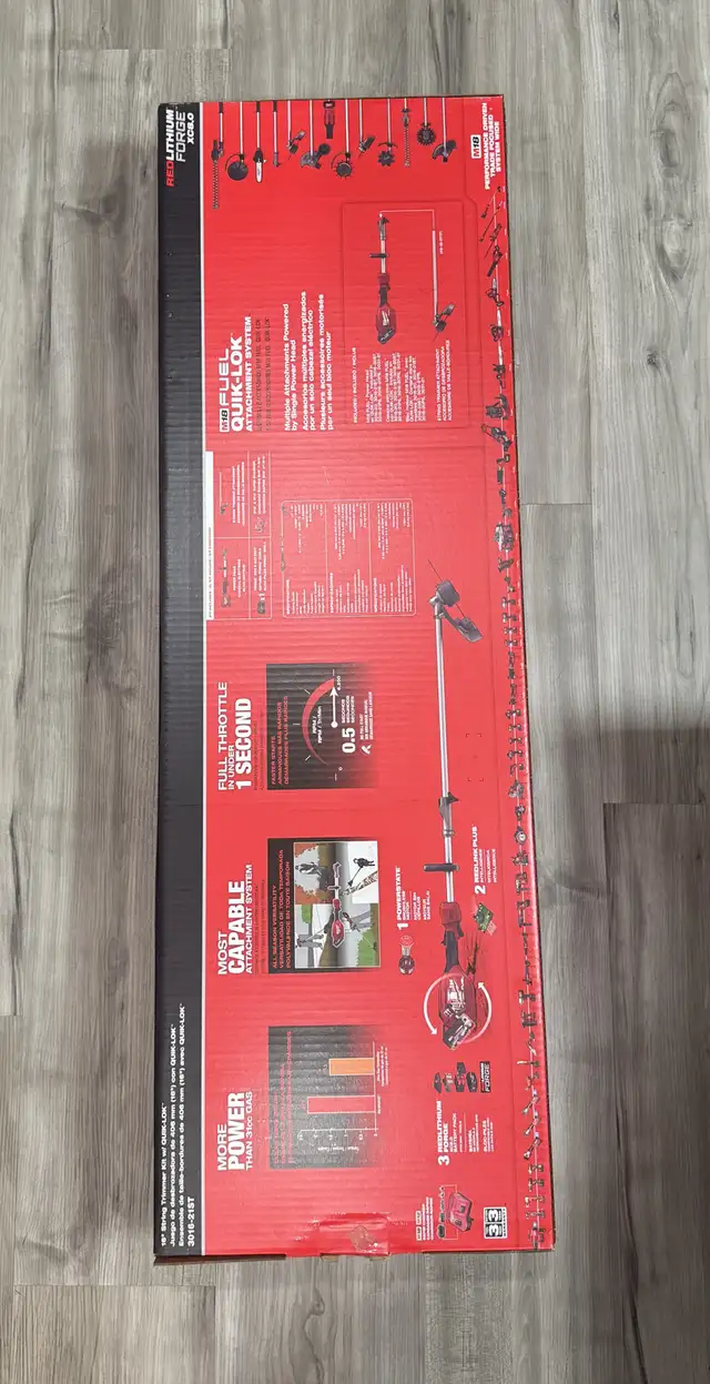 Milwaukee Tool M18 FUEL String Trimmer w/ QUIK-LOK Kit in Power Tools in Calgary - Image 3