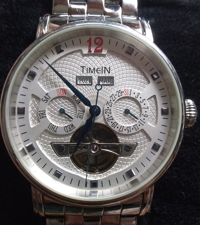 Men's Automatic watch 40mm dans Bijoux et montres  à Laval/Rive Nord - Image 2