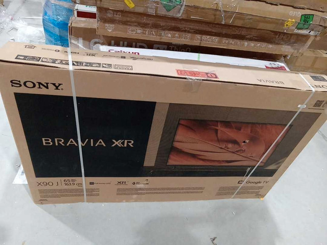 SONY 65" BRAVIA XR FULL ARRAY LED 4K ULTRA HD HDR SMART GOOGLE T in TVs in Oshawa / Durham Region - Image 3