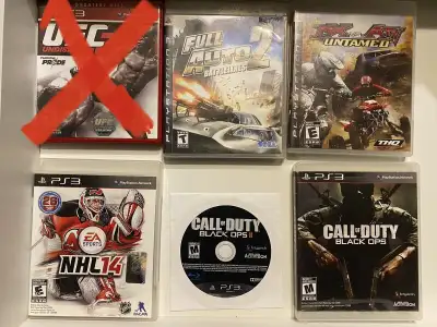 Call of duty black ops Call of duty Black ops 2 See pictures for the rest Contact for pricing May de...