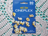 50$ Cineplex Giftcard